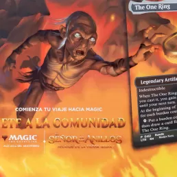 Lona publicitaria el señor de los anillos-gollum en Madrid - zurik
