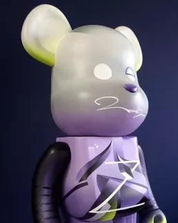 Graffiti bearbrick por zurik