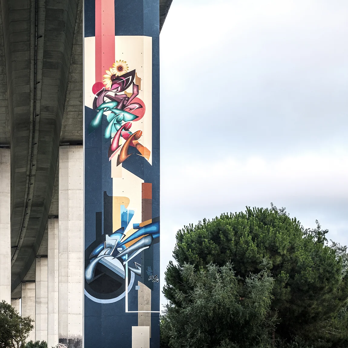 Graffiti Vasco Da gama, Lisboa por Zurik