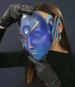 Mascara warframe personalizada por zurik