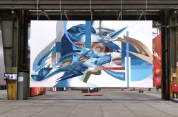 Zurik graffiti at Straat Museum