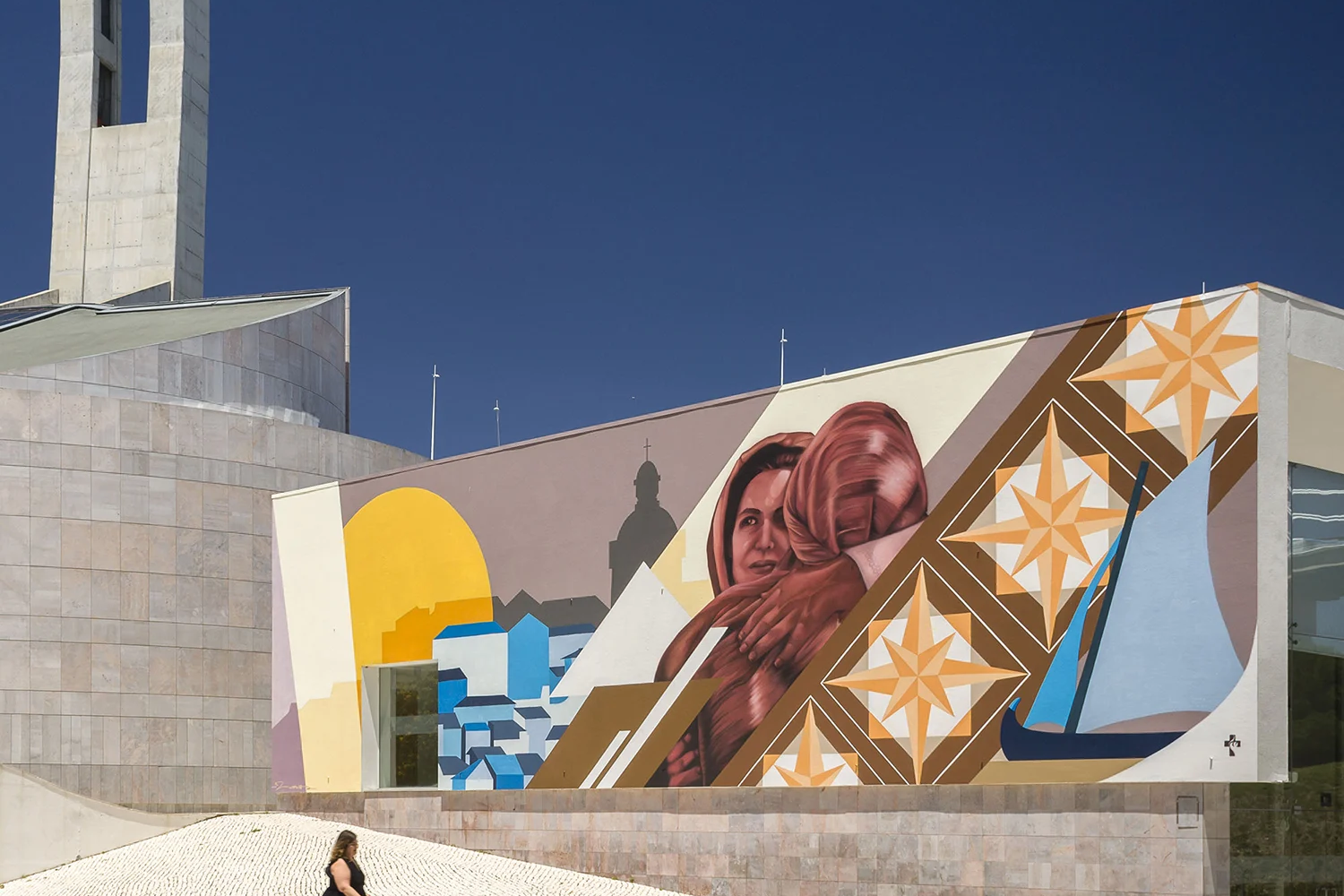 mural Igreja da Nossa Senhora dos Navegantes en lisboa por zurik