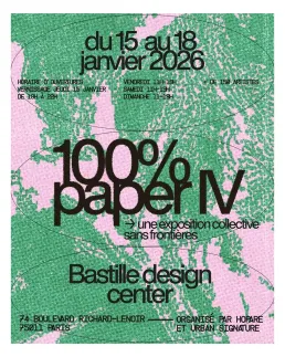 Exposición 100% paper en paris
