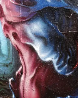 Stranger things graffiti mural en barcelona