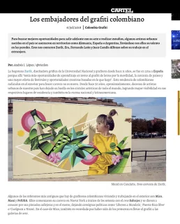Zurik noticias cartel urbano Colombia